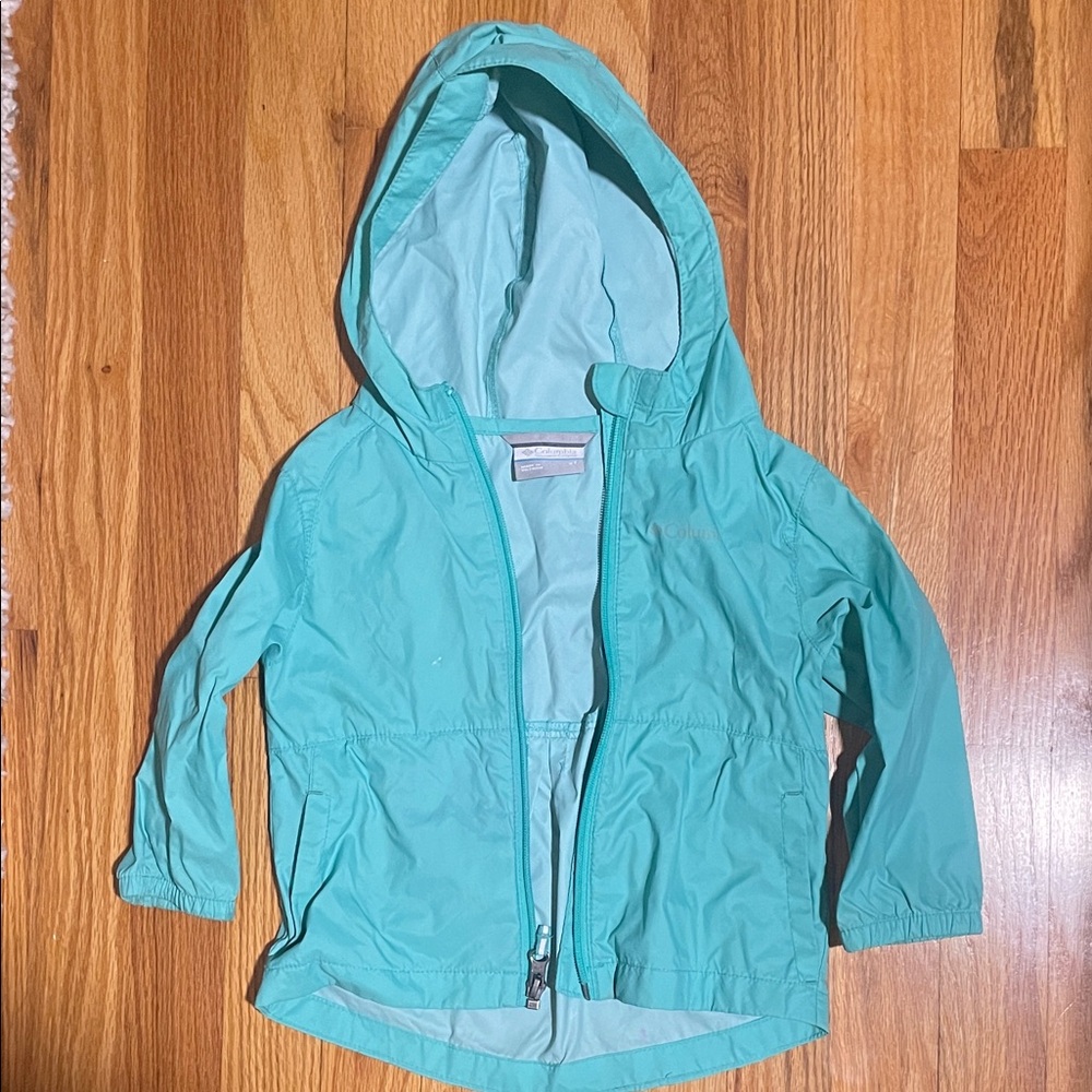 Columbia Kids Aqua Hooded Raincoat